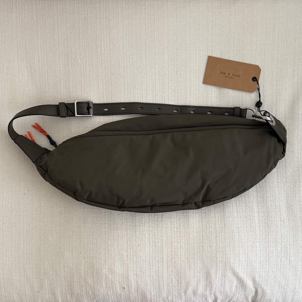 NWT: Rag & Bone Dark Green Crossbody Bag